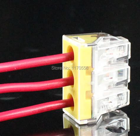 push wire wiring connector for junction box pct-103d|Vuslo Wiring Connecting Terminals .